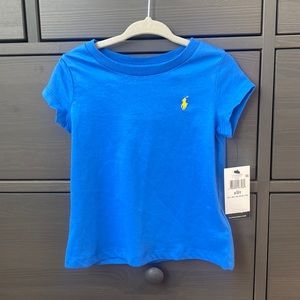 NWT Polo Ralph Lauren Blue T-Shirt Size 2/2T